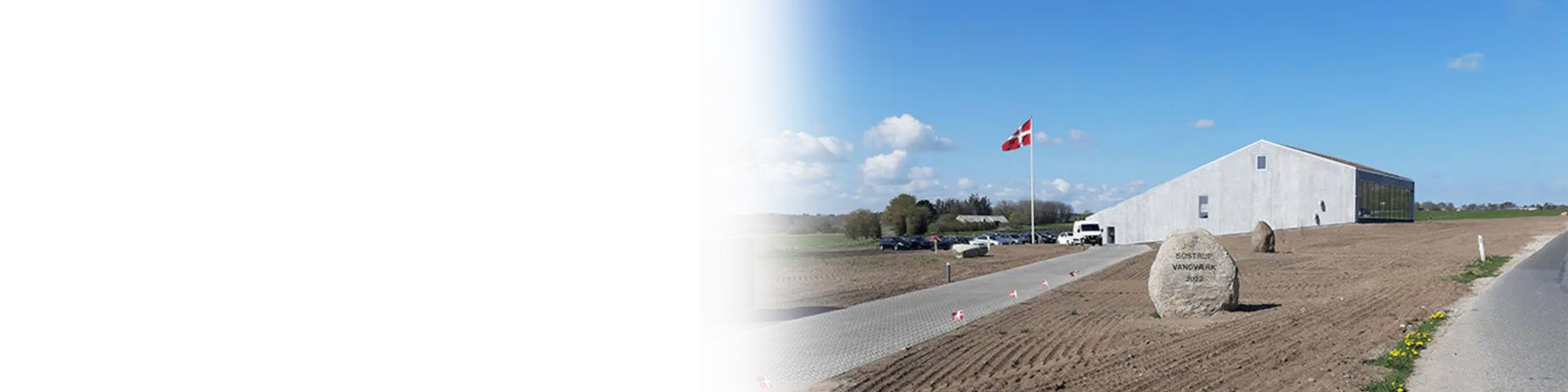 Sostrup waterworks building on the official case page